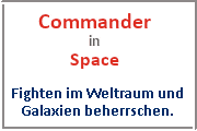 Online Spiele Brandenburg-an-der-Havel - Sci-Fi - Commander in Space